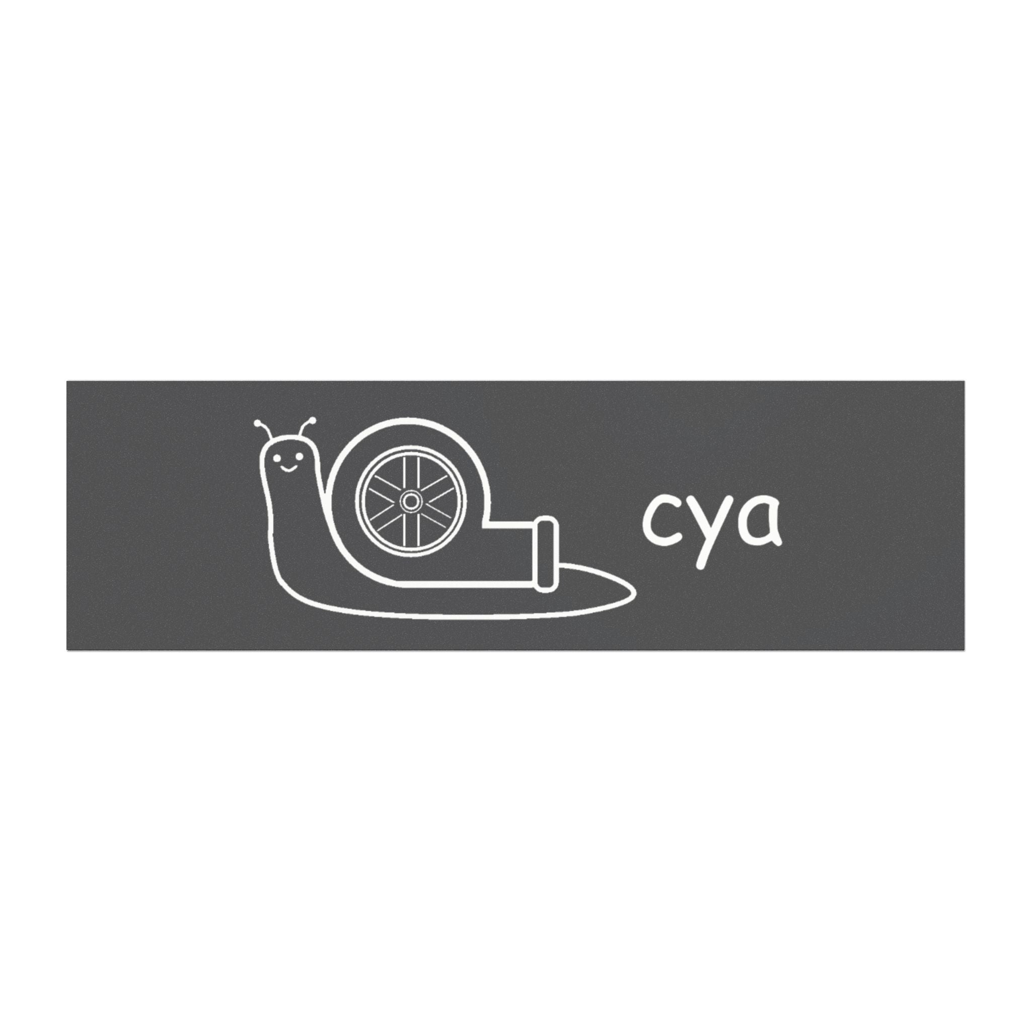 "cya" car magnet
