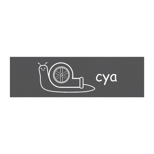 "cya" car magnet