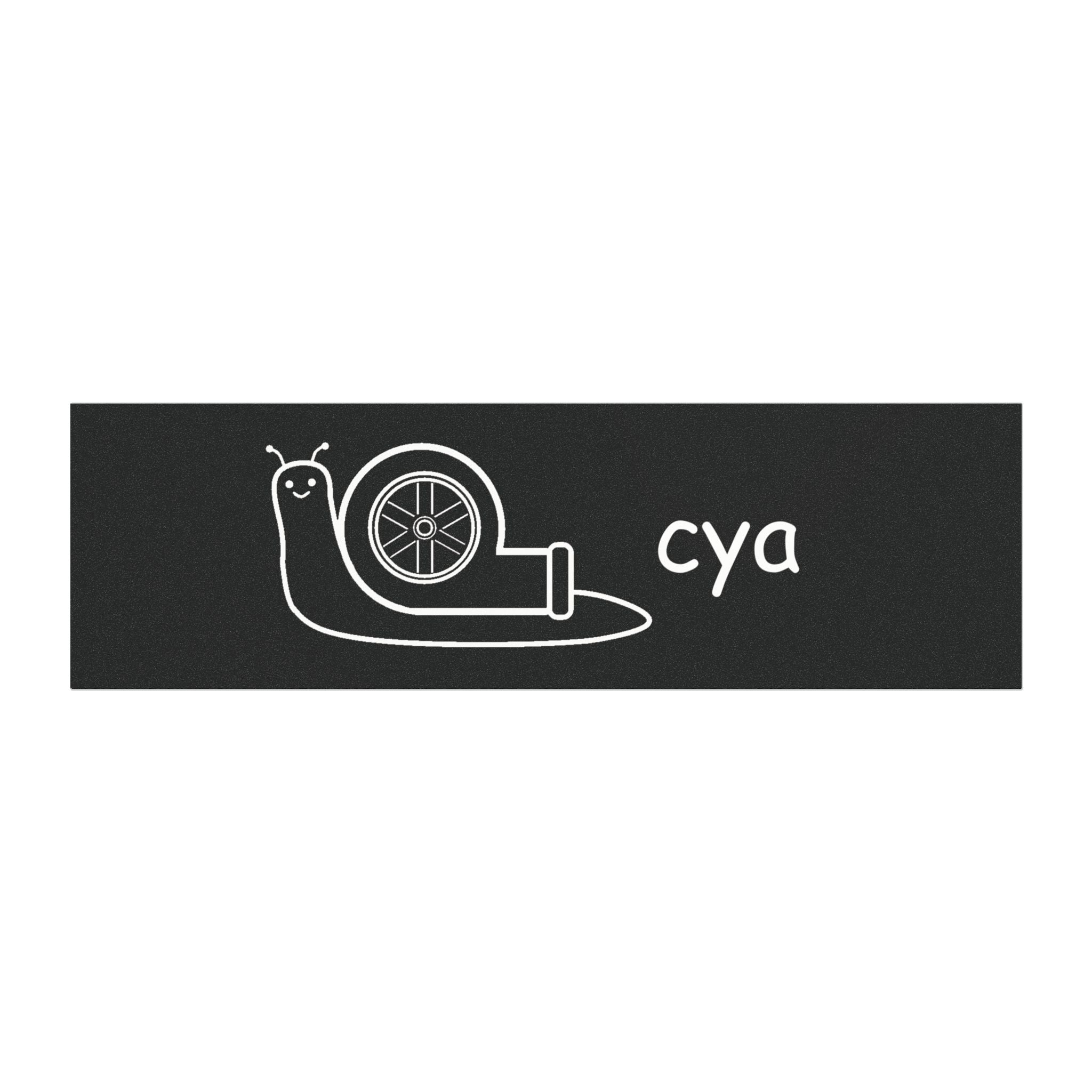 "cya" car magnet